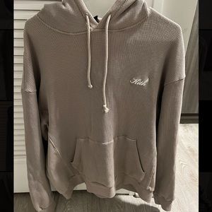 KITH beige hoodie